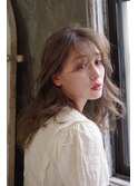 透け感ベージュレイヤー【10代20代30代40代】