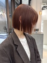 ミィ 表参道(mee.)&nbsp;似合わせカット ボブヘア 縮毛矯正 ミニボブ 切りっぱなしボブ