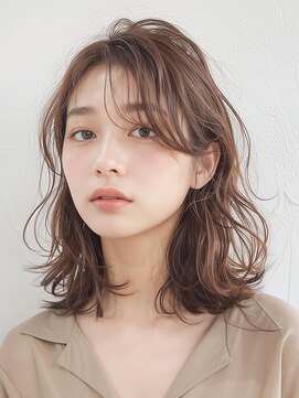オティアプラスエヌ(OTTIA+n) 20代30代40代 薄めワイドバング透明感#33