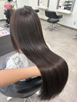 ガルボヘアー 桟橋店(garbo hair) 髪質改善ストレート高知美容院ロング