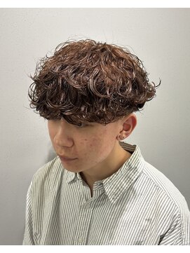 フライ 東通り店(Frei) ブラウン波巻きスパイラルパーマ