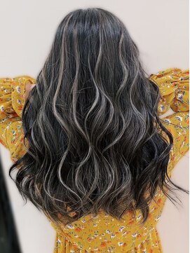 シャルムバイケンジ(Charm.by KENJE) ハイライトカラーグレージュデザインカラーバレイヤージュ銀座