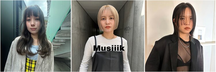 ムジーク(Musiiik)のサロンヘッダー