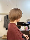 ミルクティーベージュ/ケアブリーチダブルカラーインナーカラー
