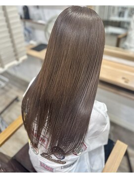 ラウラアンドロー(LAURA&RO) ミルクティーベージュダブルカラーインナーカラーケアブリーチ