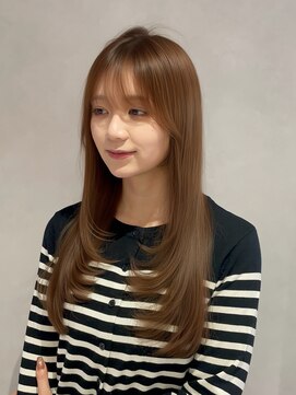 リアン バイ キートス(Lien by kiitos) ラベンダーベージュ/ブリーチなしカラー/明るめカラーベージュ