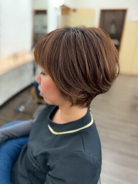 美容室 びゃんびゃん 社店 ダブルカラー/大人ガーリー/似合わせカット/ハイライト/ブリーチ