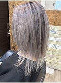 大人ガーリー/ダークアッシュ/似合わせカット/ミディアムレイヤ