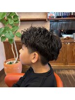 シェロヘア(cielo HAIR)&nbsp;キッズスパイラルパーマ