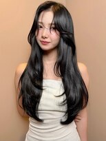 ソヨン 心斎橋店(SOYON)&nbsp;《SOYON》暗髪のワンカールロング