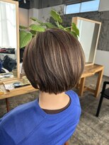 サイ(sai)&nbsp;【江幡担当】白髪ぼかしハイライト×ふんわりボブ