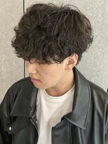 ニアウ 太田店(Niau)&nbsp;メンズパーマ波巻きスパイラルパーマツイストスパイラルパーマ