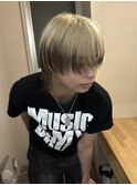 ブロンドのデザインカラー☆