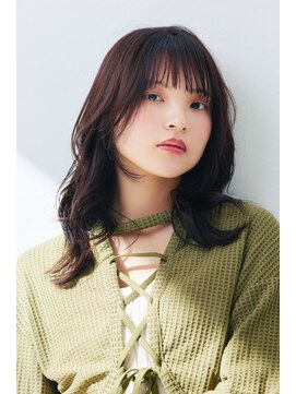 コムマティス 恵比寿ガーデンプレイス(Comme Matisse) レイヤーカット×オリーブベージュ
