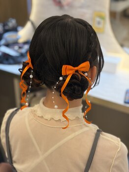 ヘアアレンジメント ボガスティーズ 溝の口店(Hair arrangement Vogusty's)の写真/《早朝の対応も可能！》各種イベントの際のヘアセットやお着付けお任せください♪