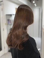 ペレ 原宿(PELE)&nbsp;ダークパープルナチュラルショート夏のヘアアレンジ原宿