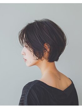 Lusso calme【ルッソカルム】【9月下旬NEW OPEN（予定）】の写真/低刺激カラーで髪をいたわる白髪ぼかし、ハイライトで再現性の高い理想を◎