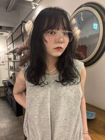サンデイズド(SUNDAZED)&nbsp;ラベンダーブラック×セミロング