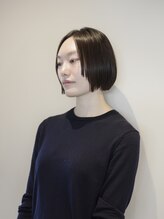 【担当スタイリスト：内田海香】　　　　　ショートボブ　ストレート　髪質改善