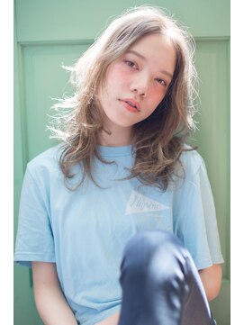 エルクバイコットン(elk by Cotton) 【elk by cotton平塚】外国人風/ダスティグレージュ/ミディアム