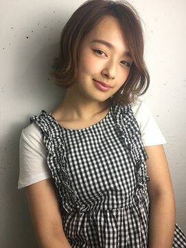 クリアーオブヘアー 栄南店(CLEAR of hair) 【CLEAR】外ハネショートボブ