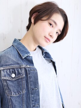 ハレ(HALE) 【HALE銀座】ベージュブラウン×ハンサムショート