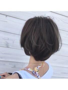 カフ ヘアー(caph hair) highlight×shortbob