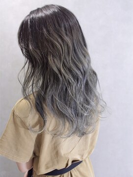 ラニヘアサロン(lani hair salon) マットグレーグラデーション