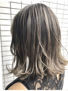 シエル 藤沢店(CIEL) バレイヤージュ×アディクシー×外ハネボブ