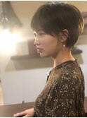 【morio池袋】秋冬人気大人可愛い耳かけ小顔ショート