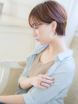 クラリス バイネオ 武蔵小杉(Claris by neo) 柔らかさのあるマッシュショートヘア