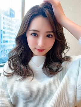 アフロート ディル(AFLOAT D'L) ◎大人かわいい/シースルー前髪/アップバング/抜け感ヘア