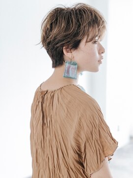 フォト 新宿(foto) グレーベージュ前髪パーマレイヤーカットダブルカラー髪質改善