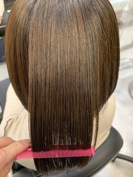 エスカーラ 表参道(THE ESCALA) @m_ayu/ボブルフ/ショコラベージュ/タビラマユミ