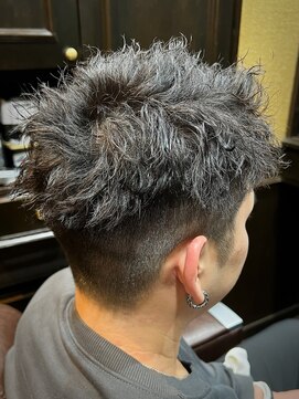 ヒロギンザバーバーショップ 大宮店(HIRO GINZA BARBER SHOP) 波巻きパーマ