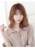 IVYjoure京橋《yumi》外ハネボブ ホワイトアッシュ ハイライト
