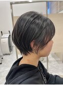 20代30代小顔ハンサムショート