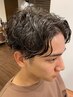 全員　メンズカット＋パーマorカラー＋トリートメントスパ（5分）