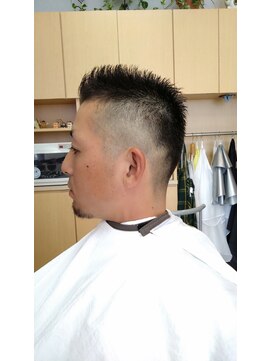 イカラシ(IKARASHI) フェードソフトモヒカン