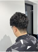 メンズショート/パーマ
