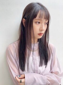 オウンバイジゼル(own by GiseL)の写真/クセ・うねりをしっかり伸ばし自然なストレートに。美髪・髪質改善メニューを豊富にご用意しております♪