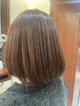 アノ 成城(ano) おさまりのいいボブスタイル