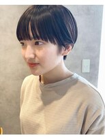 バリー(VALLEY)&nbsp;【VALLEY  hair  care&spa】黒髪マッシュショート