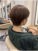 中川 前髪カット顔まわり似合わせ外ハネくびれレイヤーミディ
