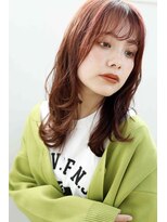 テラス 箕面萱野(Terrace)&nbsp;★ふんわりカールくびれヘア◎オレンジベージュ美髪