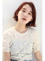 ヘアーゼロ 南新町(HAIR ZERO)&nbsp;耳かけボブスタイル