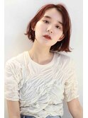 耳かけボブスタイル