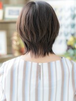 カバーヘア ブリス 上尾西口店(COVER HAIR bliss) ★グレーベージュ透明感ひし形ショートウルフ20代30代40代★10