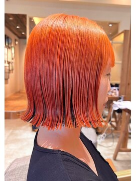 モアナバイヘッドライト 浦添店(Moana by HEADLIGHT) Moana【浦添】 #ボブ#切りっぱなしボブ #20代30代40代50代