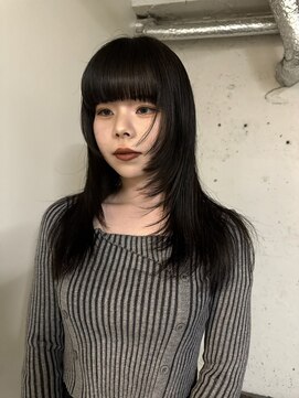 ノラ シブヤ(NORA) レイヤーカット/モードヘア/韓国レイヤーカット/顔まわりカット